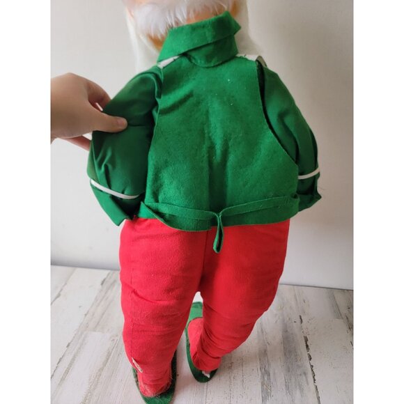 Large Santa Claus annalee vintage Xmas home decor unique plush - Picture 10 of 12